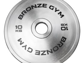 Диск олимпийский BRONZE GYM стальной 10 кг