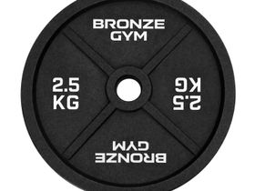 Диск олимпийский BRONZE GYM чугунный 2,5 кг