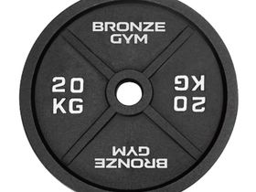 Диск олимпийский BRONZE GYM чугунный 20 кг