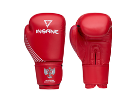Перчатки боксерские INSANE RBF, красный, 12 oz