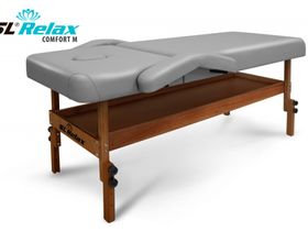 Массажный стол Relax Comfort-М серая кожа (№4)