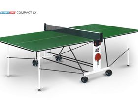Теннисный стол Start line Compact LX Зелёный с сеткой