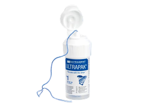 Нить ретракционная Ultrapak Cord, размер №1 (без пропитки, длина 244 см), США (Ultradent Products, Inc.) #1 ultrapak