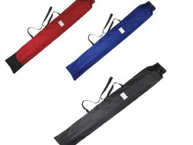 Чехол для одной пары беговых лыж 140-180 см, цвет черный. PROTECT™ (красный)