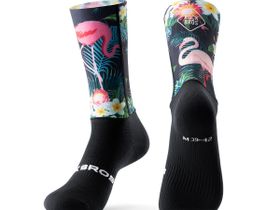 Велосипедные компрессионные носки ROCKBROS YDWZ002. Черный лес (L)