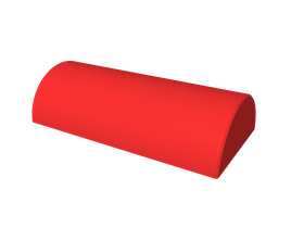 Мягкий модуль валик 600x300x150
