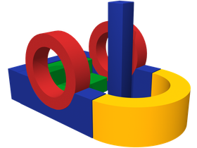 Мягкий игровой комплекс «Пароход»