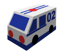 Контурная игрушка «Полиция»