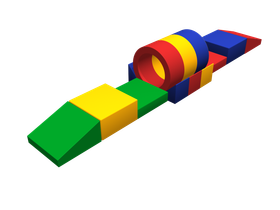 Мягкий спортивный модуль «Червяк»