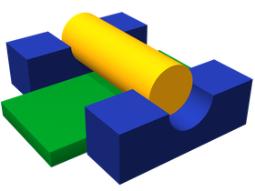 Мягкий спортивный модуль «Барьер»