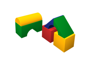 Мягкий конструктор «Теремок мини»
