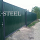 Забор, калитки и ворота из профнастила в компании "Макс-Стил"